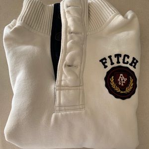 A&F MEN’S MOCK NECK HOODIE